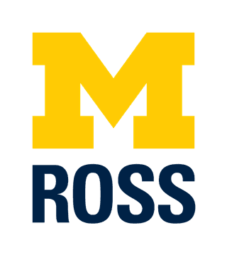 Michigan Ross logo